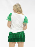 SEQUIN "LUCKY" ON PRINCESS TOP