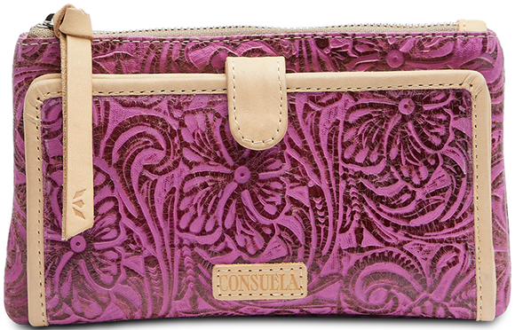 Consuela - Steely Slim Wallet – The Pink Leopard