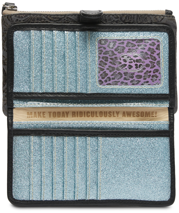 CONSUELA STEELY SLIM WALLET
