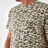 Burlebo Short Sleeve Pocket Tee - Classic Deer Camo