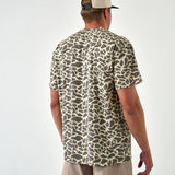 Burlebo Short Sleeve Pocket Tee - Classic Deer Camo
