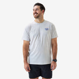 Burlebo Adult Short Sleeve Tee - EAGLE OUTDOORS - HEATHER OATMEAL