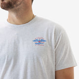 Burlebo Adult Short Sleeve Tee - EAGLE OUTDOORS - HEATHER OATMEAL