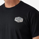 BURLEBO SHORT SLEEVE TEE - IRON SHARPENS IRON - BLACK