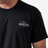 BURLEBO SHORT SLEEVE TEE - LOCAL RANCHER - BLACK