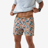 Burlebo Adult Swim Trunk - Bayside Camo