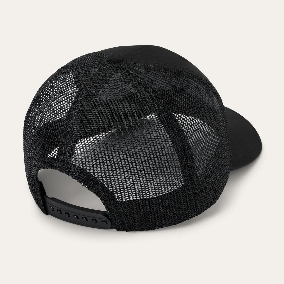 STETSON AMERICAN LEGEND TRUCKER CAP - BLACK