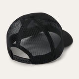 STETSON AMERICAN LEGEND TRUCKER CAP - BLACK
