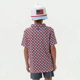 Burlebo Youth Polo - Texas Flag