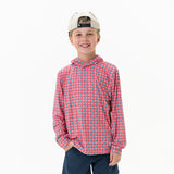 Burlebo Youth Performance Hoodie - American Flag