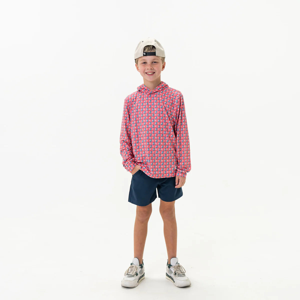 Burlebo Youth Performance Hoodie - American Flag