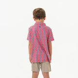 Burlebo Youth Polo - American Flag Print