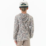 Burlebo Youth Performance Hoodie - Classic Deer Camo