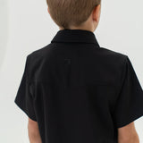 Burlebo Youth Performance Western Shirt - Black