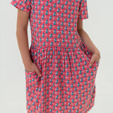 Burlebo Youth Moxie Dress - American Flags