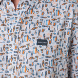 Burlebo Performance Button Up - Crawfish Boil