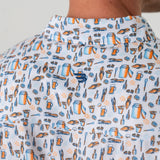 Burlebo Performance Button Up - Crawfish Boil