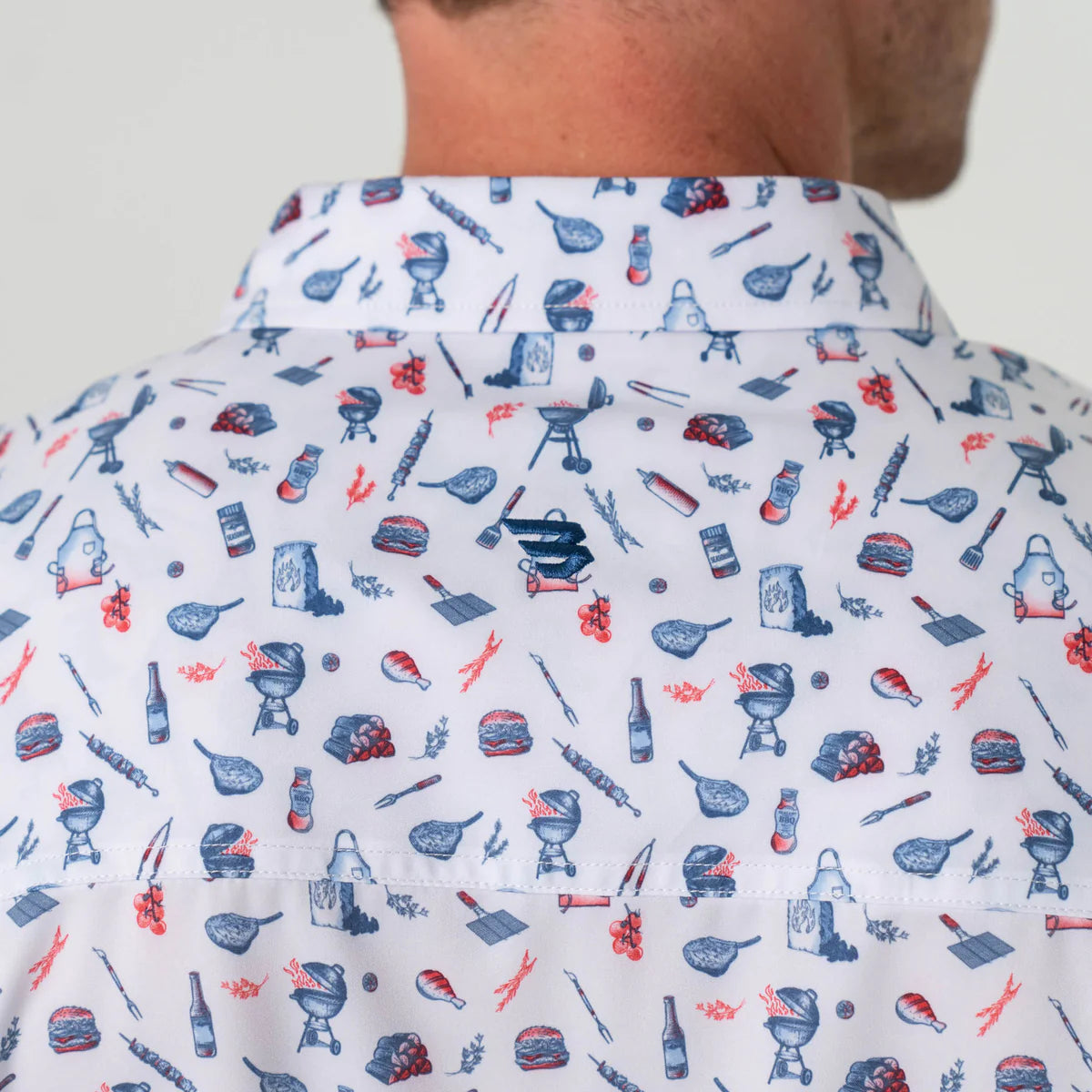 Burlebo Performance Button Up - Grillmaster