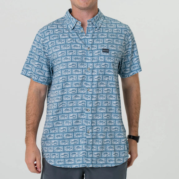 Burlebo Performance Button Up - Angler's Choice