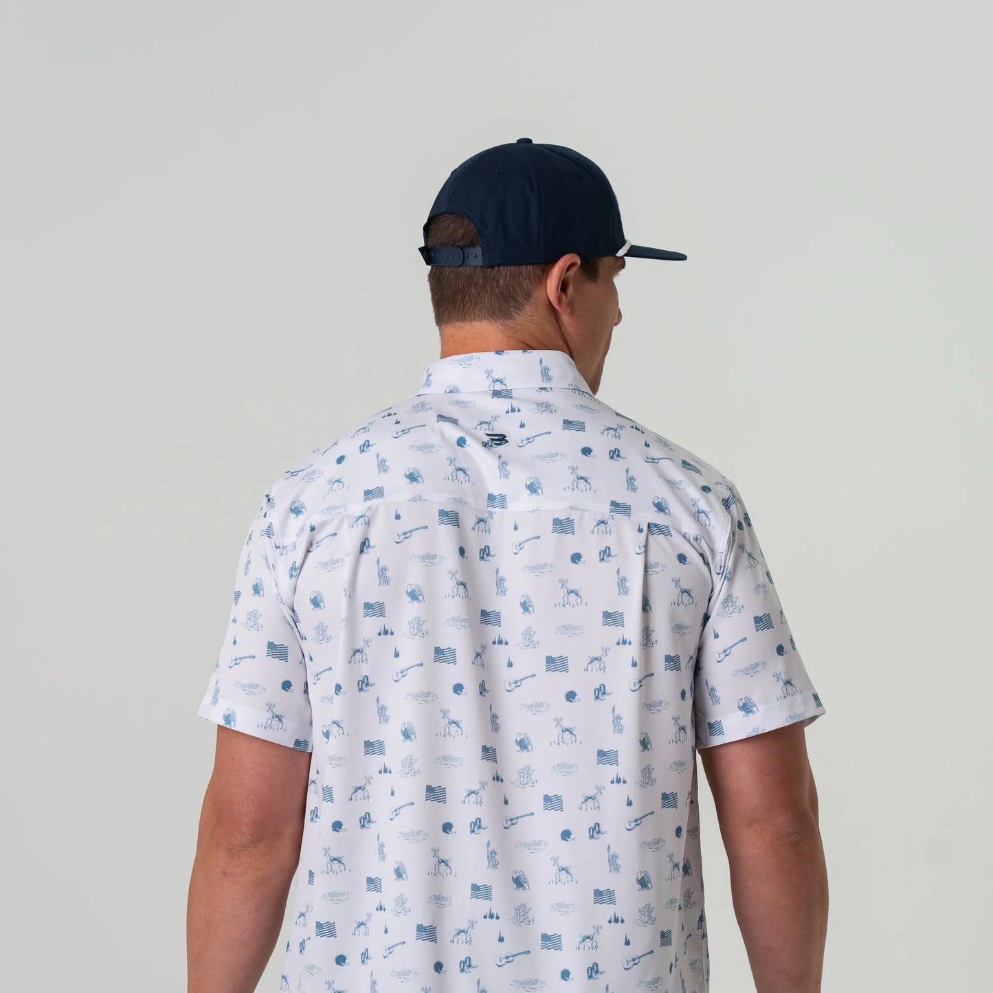 Burlebo Performance Button Up - America the Great