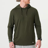 Burlebo Performance Hoodie - Mallard Green