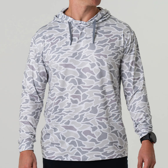 Burlebo Performance Hoodie - White Camo
