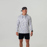 Burlebo Performance Hoodie - White Camo