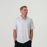 Burlebo Performance Polo - Grey Aztec