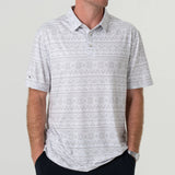 Burlebo Performance Polo - Grey Aztec