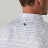 Burlebo Performance Polo - Grey Aztec