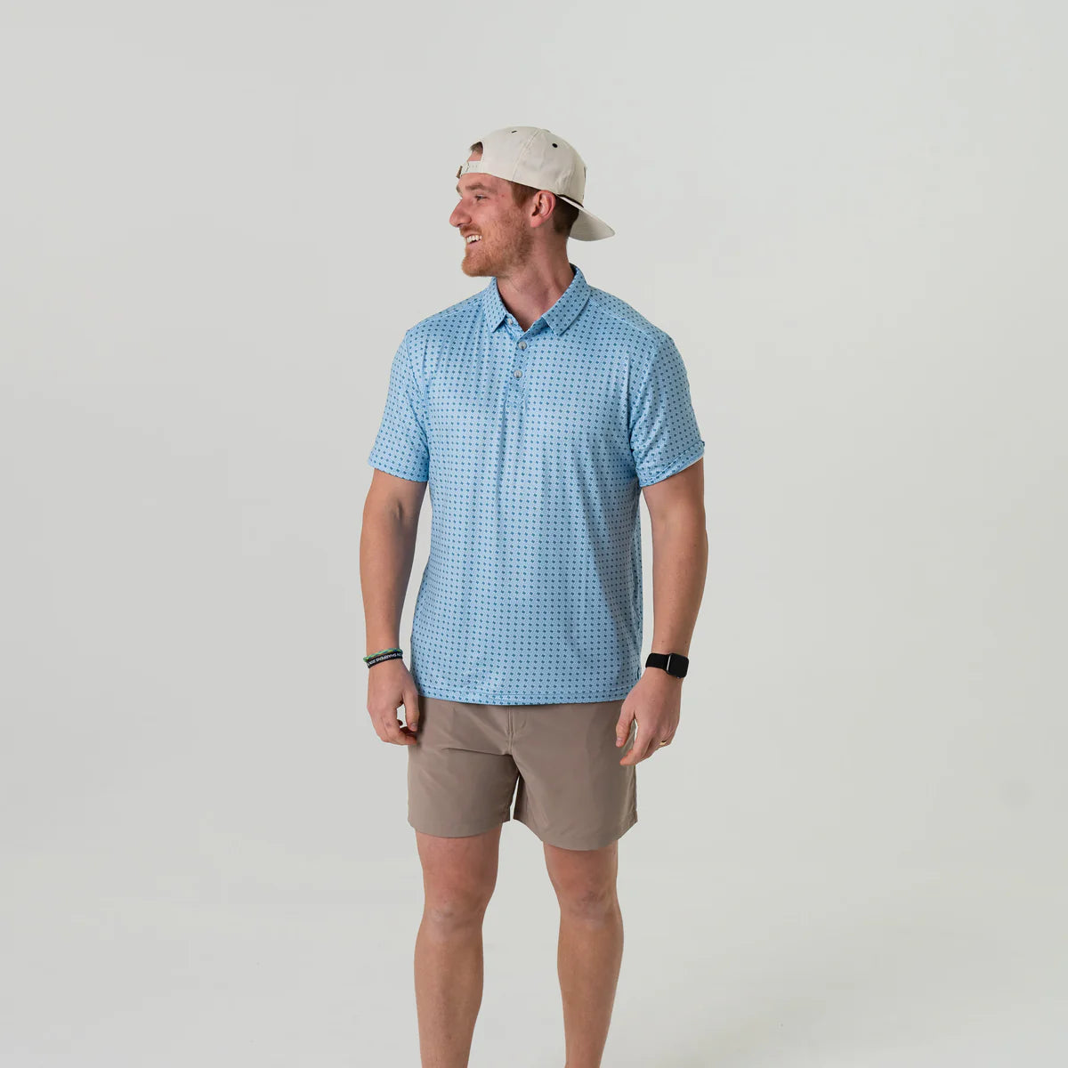 Burlebo Performance Polo - TEXAS LIGHT BLUE