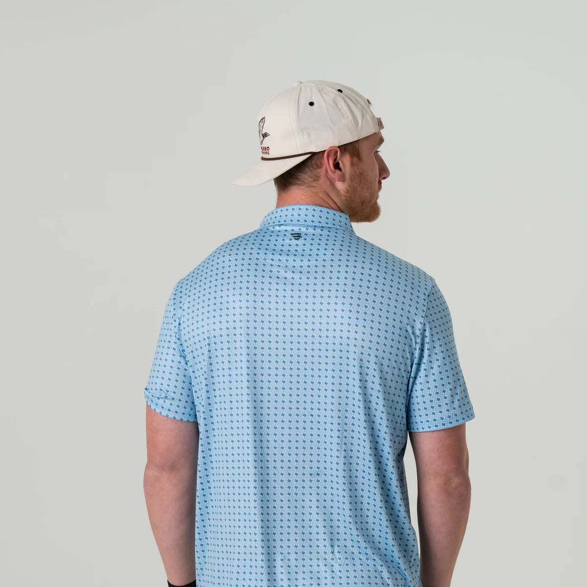 Burlebo Performance Polo - TEXAS LIGHT BLUE
