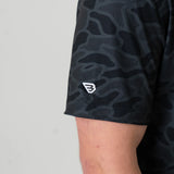 Burlebo PERFORMANCE POLO - BLACK CAMO