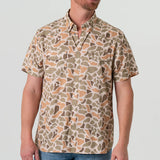 Burlebo Performance Western Shirt - Venado Camo