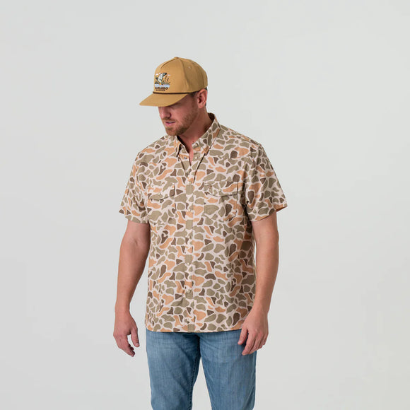 Burlebo Performance Western Shirt - Venado Camo