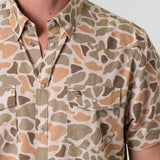 Burlebo Performance Western Shirt - Venado Camo