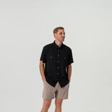 Burlebo Performance Western Shirt - Black