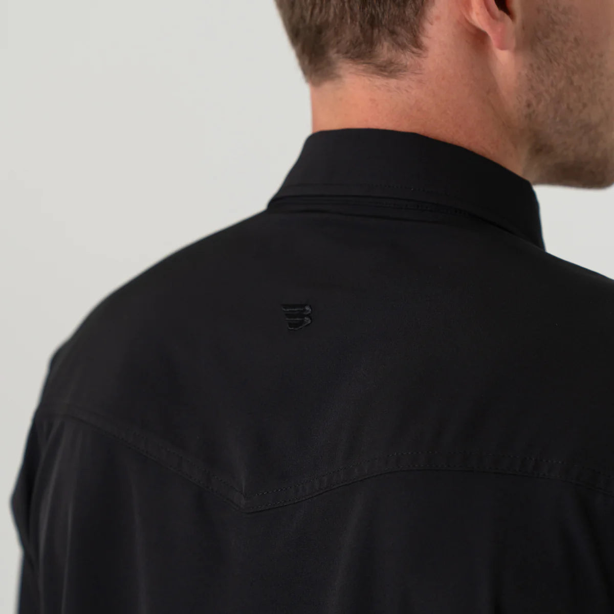 Burlebo Performance Western Shirt - Black