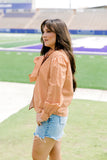 THE SADIE BURNT ORANGE TOP