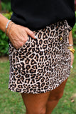 SAFARI CHIC LEOPARD SKORT
