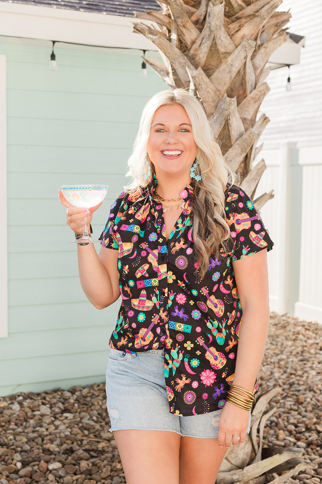 THE SARAH TOP - FIESTA