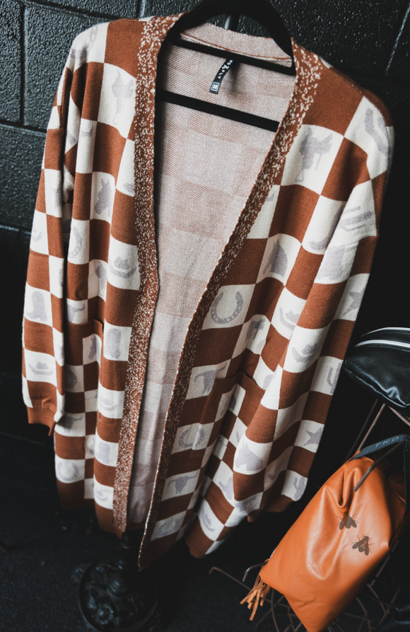 THE WEST BLOCK CARDIGAN