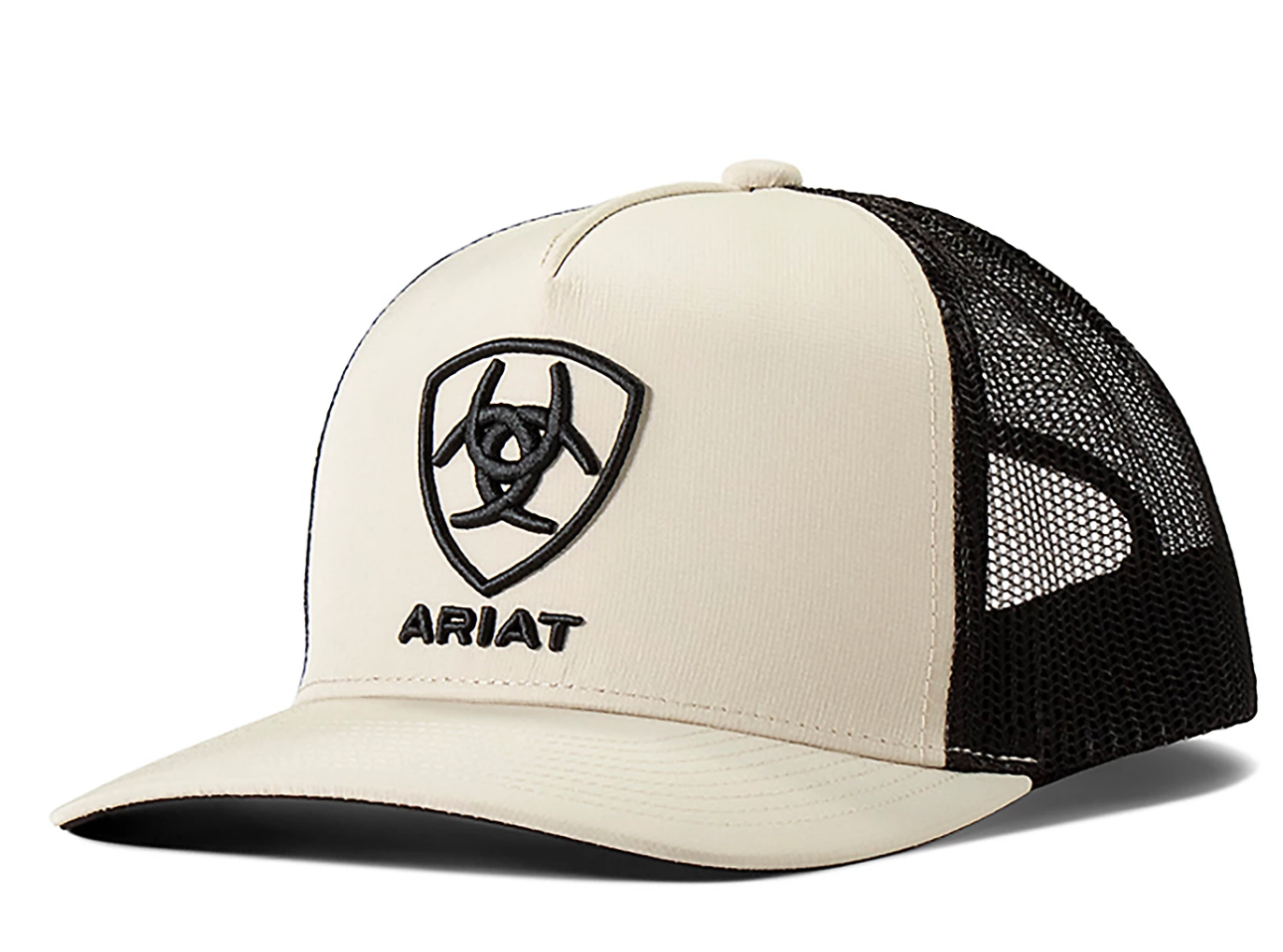 ARIAT MENS EMBROIDERED LOGO KHAKI CAP