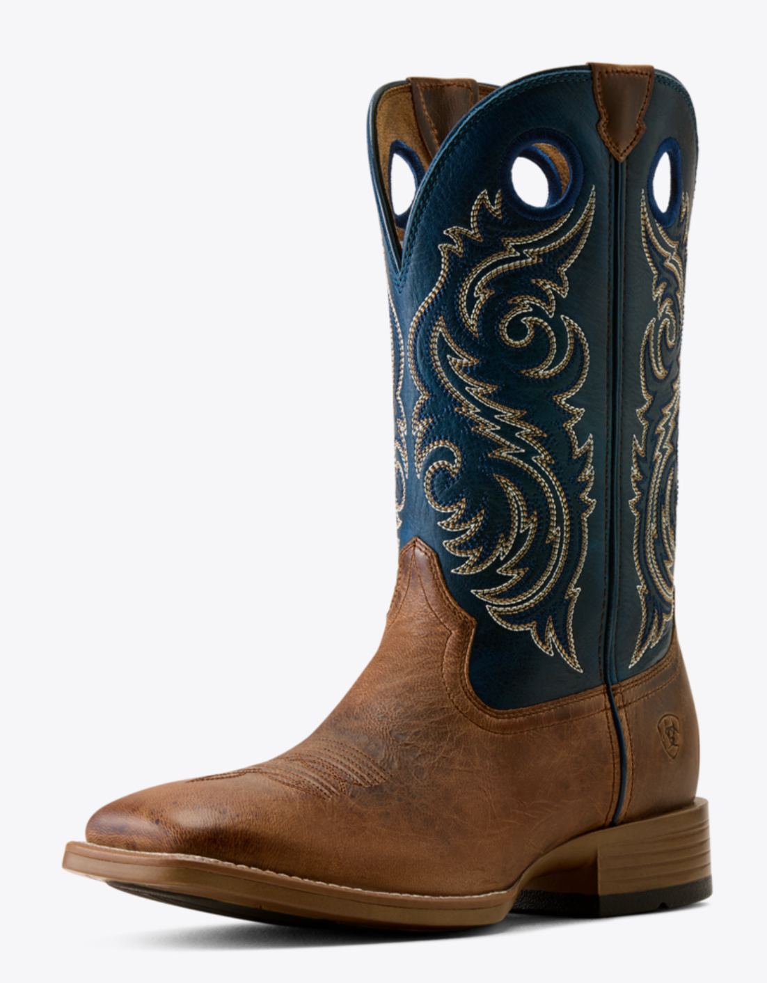 ARIAT MENS REDCLIFF WIDE SQUARE TOE COWBOY BOOT  AUTUMN TAN