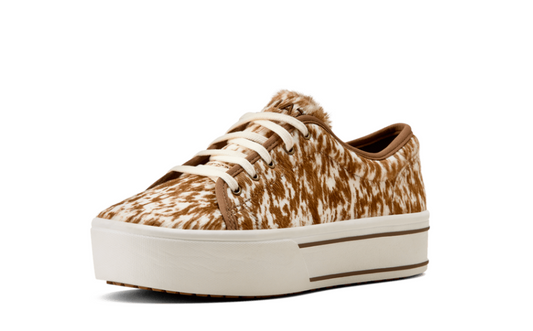 ARIAT WOMEN'S SKYLAR SHOES SPECKLED COW PRINT