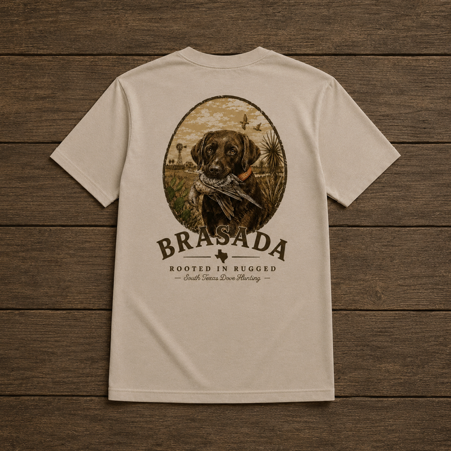 BRASADA MENS BIRDDOG TEE
