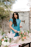 THE SKYLER DRESS - BLUE