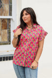 THE STEVIE TOP - PINK