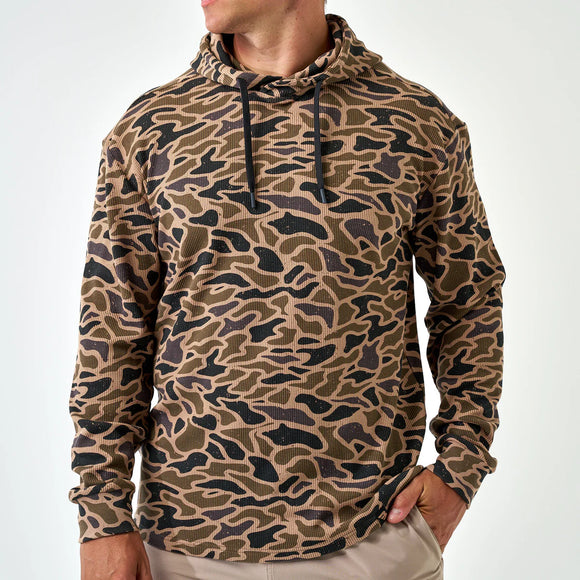 Burlebo Thermal Hoodie - Gauge Camo