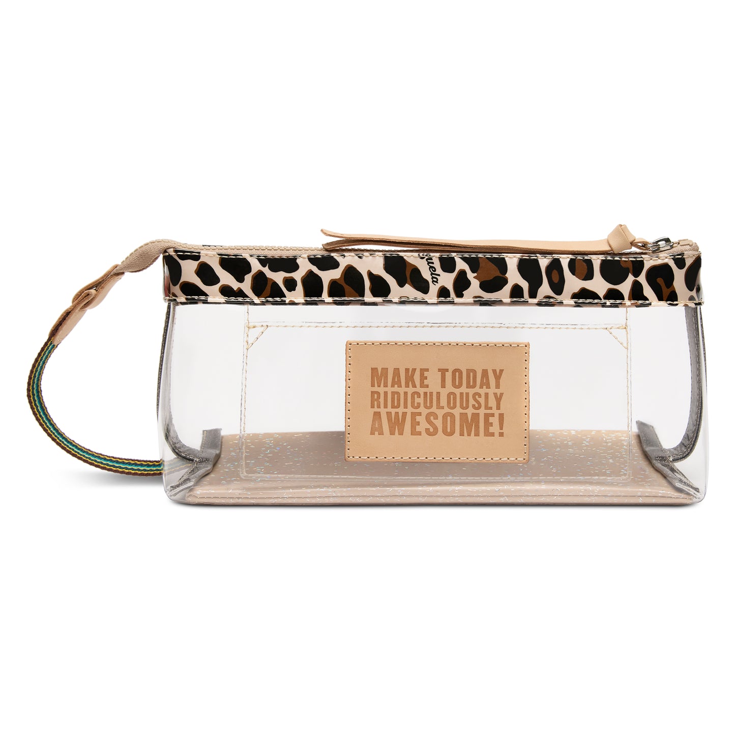 CONSUELA MONA BROWN CLEAR TOOL BAG